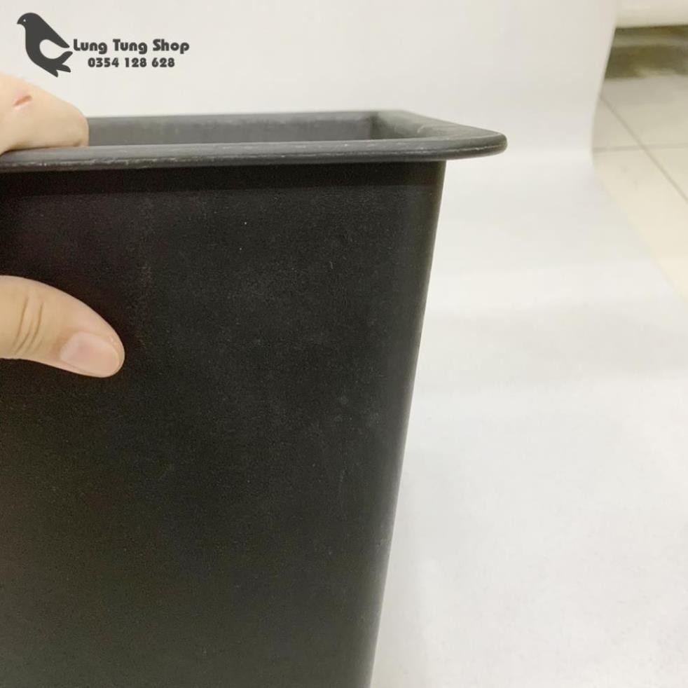 Chậu vuông nhiều màu - trồng cây nuôi cá