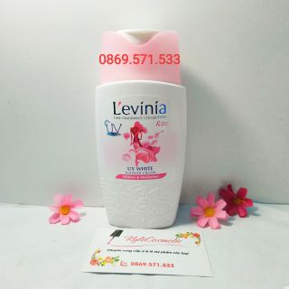 Sữa tắm Levinia L'evinia hồng