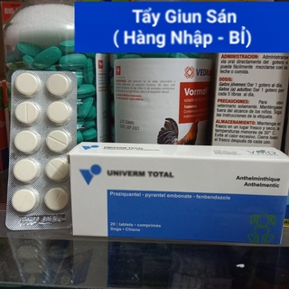 Univerm Total - Xổ Giun Sán Chó & Thú Cưng
