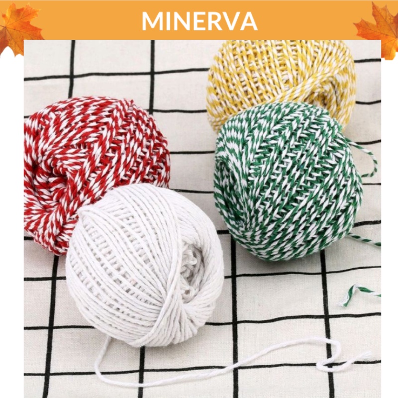 5 mét Dây cotton nhiều màu sắc chuyên dụng làm đồ thủ công - dây buộc hộp quà tặng
