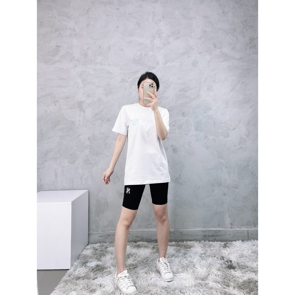 (HÀNG XUẤT XỊN) Áo trắng logo xanh 1809 LIKE TEE Made in Cambodia full tag code  Size XS S M L
