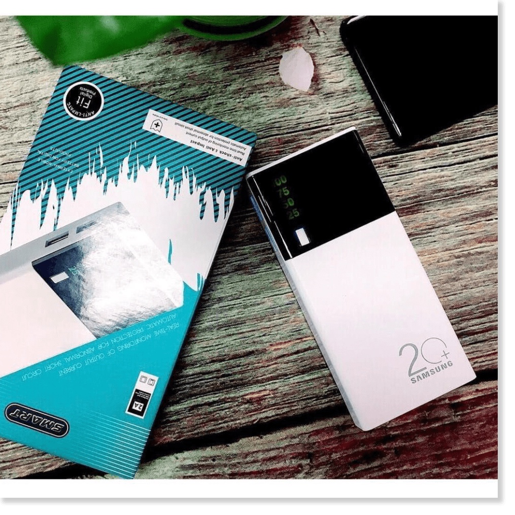 Sạc dự phòng, Pin dự phòng 30000mAh 2 cổng USB Sạc nhanh, nhỏ gọn tiện lợi Tích Hợp Sạc Nhanh Fast Charge |Phutuan