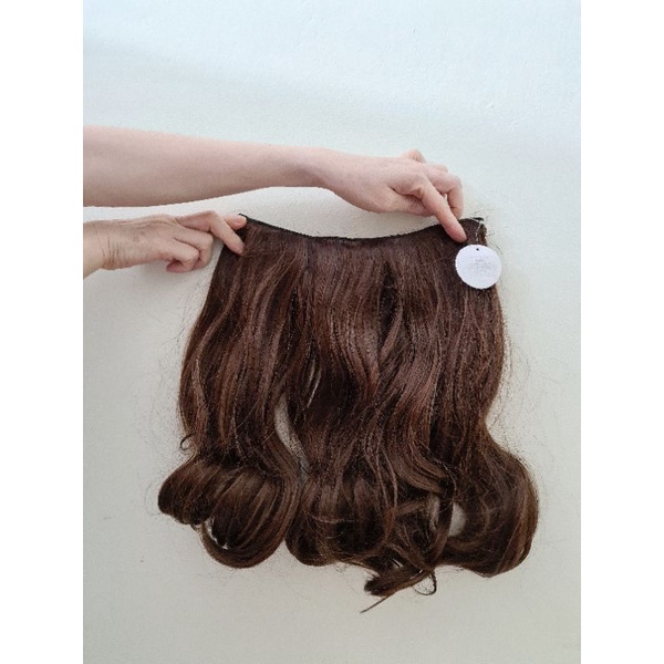 Tóc kẹp Capelli màu nâu sáng