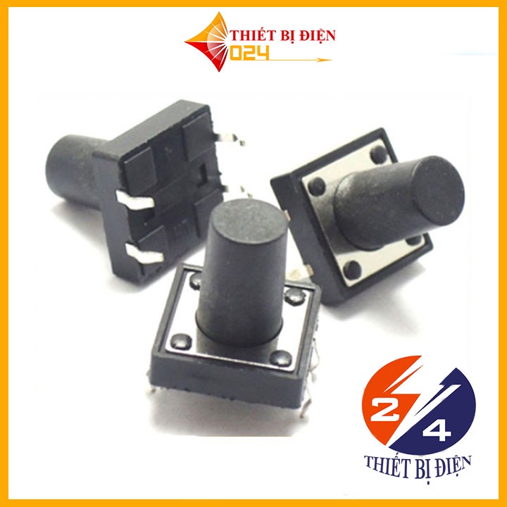 Nút Nhấn 4 Chân 12X12X10MM