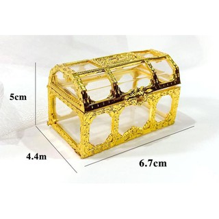 trang trí bánh Rương vàng (5cm*4.4cm*6.7cm) (chiếc)