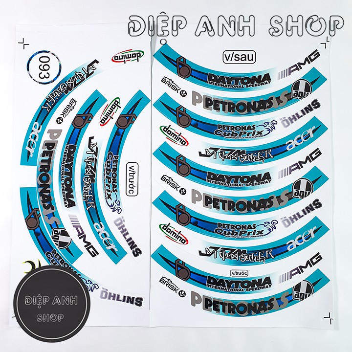 Tem vành bản to OHLINS - MS092