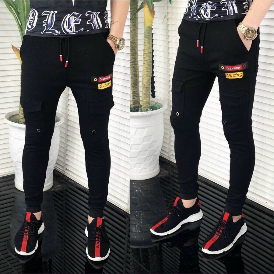 Quần joker nam 2 màu đen, xám túi hộp thời thượng