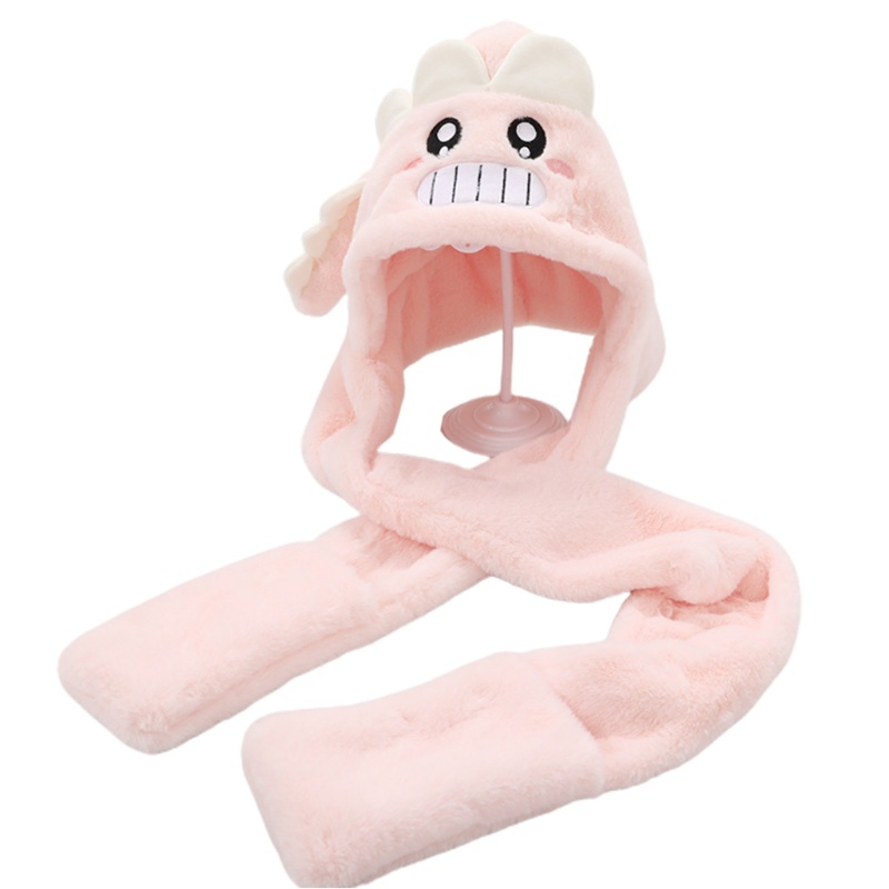 Set Khăn Choàng Cổ + Găng Tay + Mũ Bảo Vệ Tai Kiểu Hoạt Hình One Piece Độ