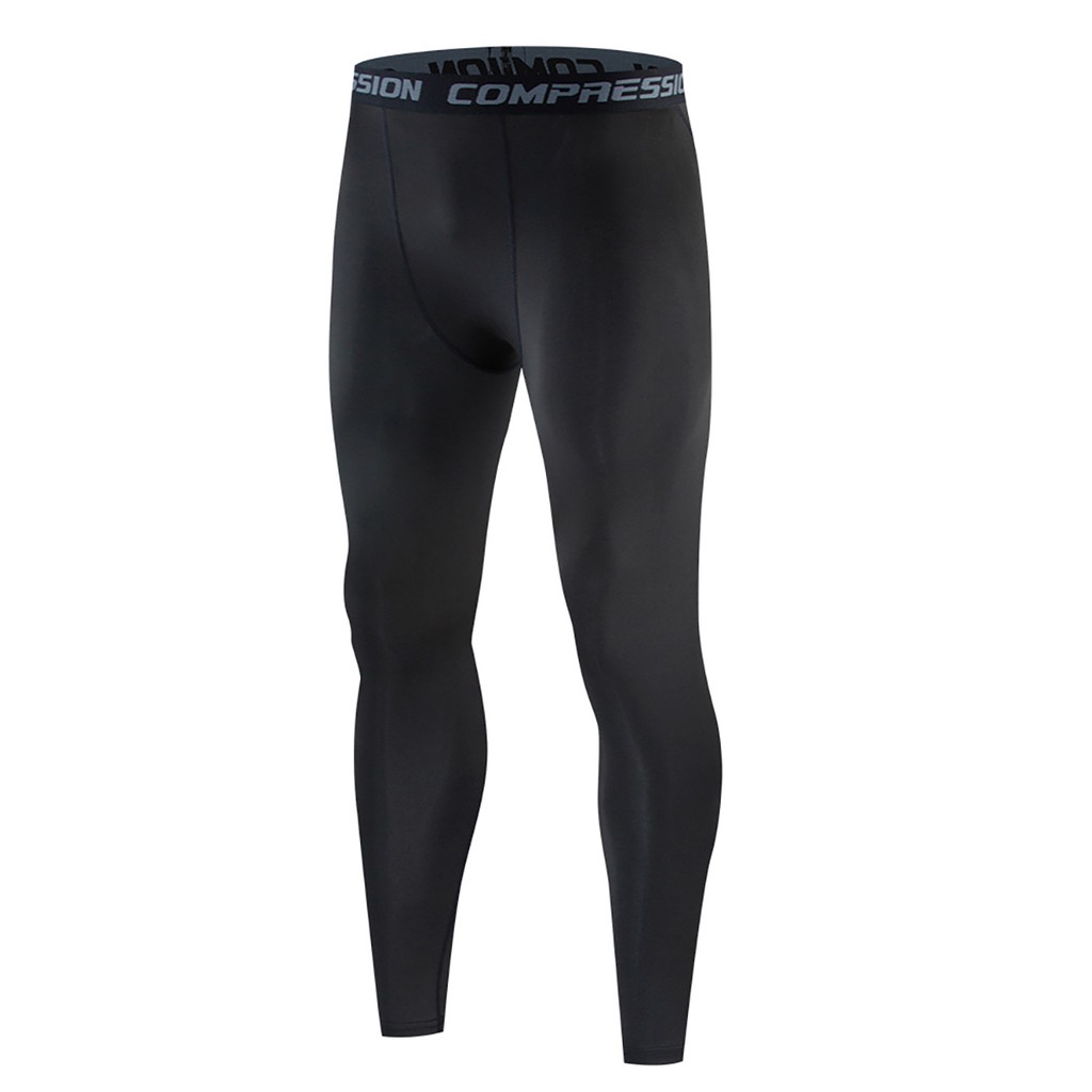 QUẦN GIỮ NHIỆT COMBAT PRO LEGGING NAM DÁNG LỬNG MÀU ĐEN