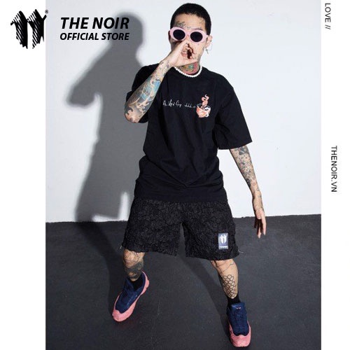 ÁO THUN POISON LOVE - UNISEX NAM NỮ - STREETWEAR - OVERSIZE - BLACK T - SHIRT - THE NOIR