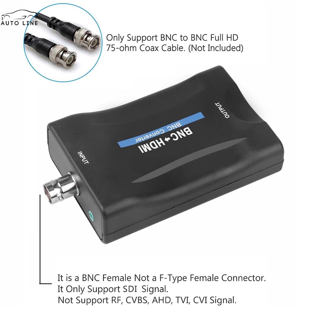 Bộ ChuyểN ĐổI BNC Sang HDMI 1080P / 720P HD BNC Sang HDMI Video BoxSHOPCYC1441