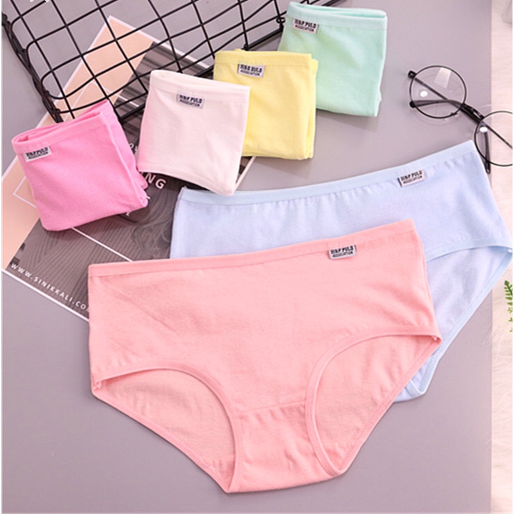 Quần lót cotton kháng khuẩn, màu hồng, thấm mồ hôi tốt, nâng mông hiệu HB, size XL