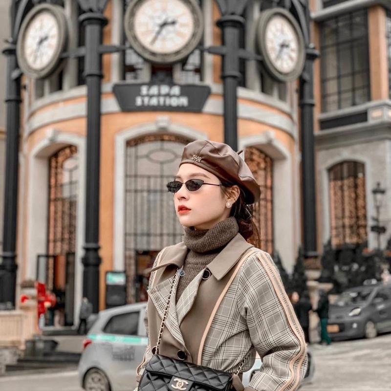 có sẵn áo măng tô dáng dài nguyên tag