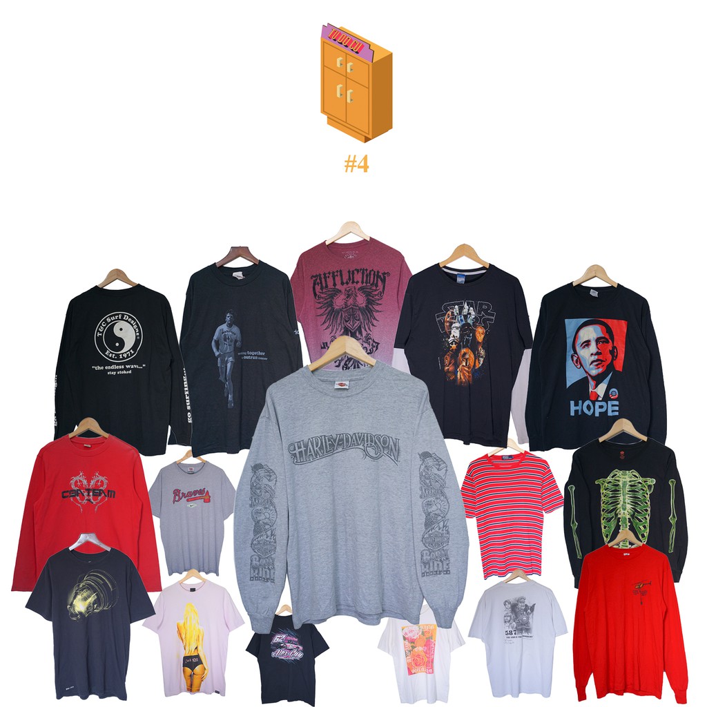 Áo thun tay dài form rộng unisex 2hand