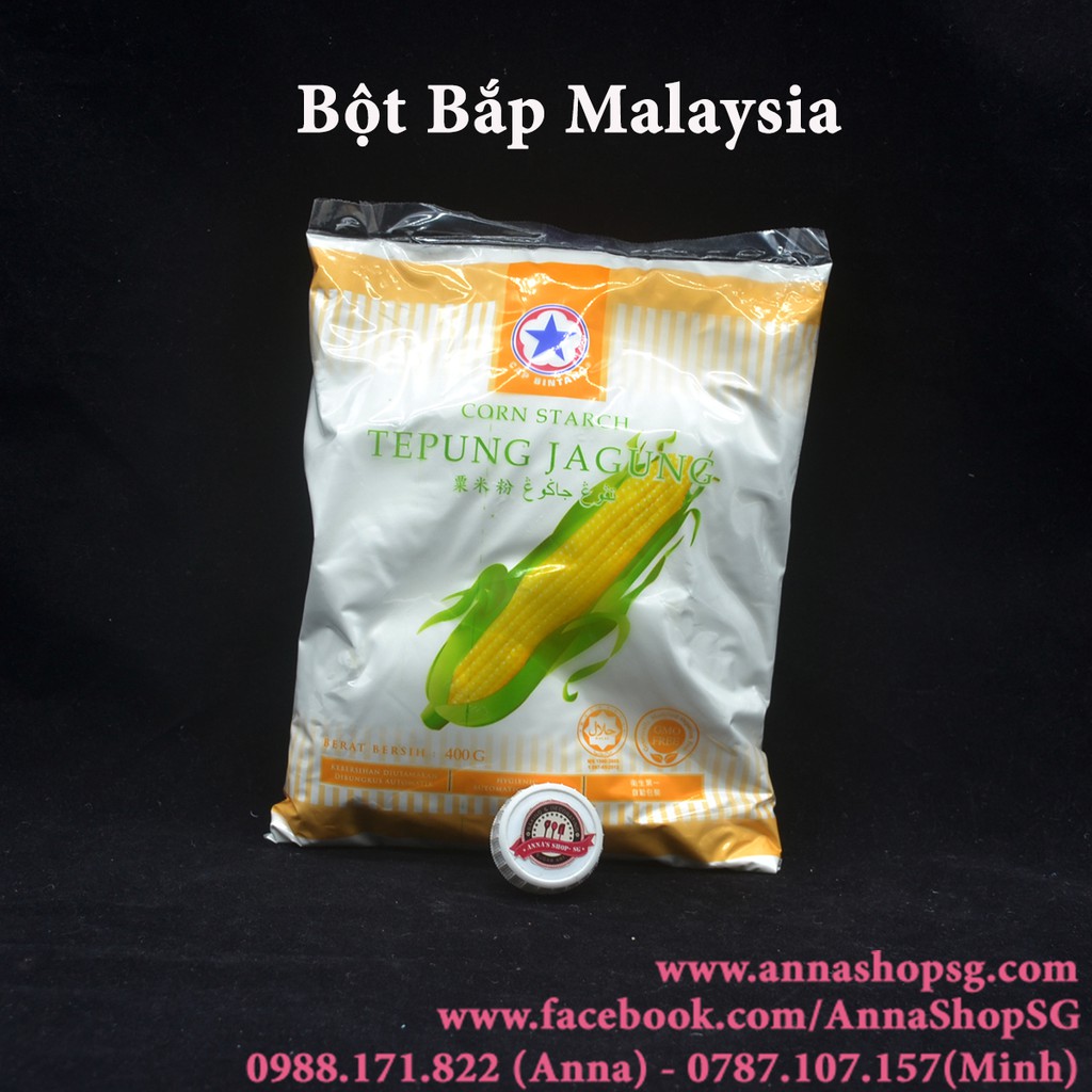 BỘT BẮP MALAYSIA 400g