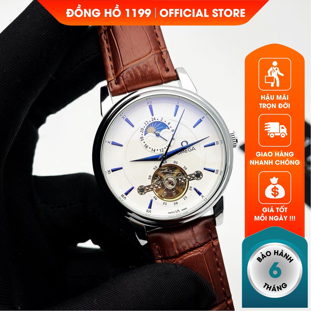 [QUÀ TẶNG] Đồng hồ cơ - Đồng Hồ Nam Dây Da Chống Nước Chống Xước Máy Chuẩn Chất Liệu Cao Cấp 4122GD - 1199 Watches | BigBuy360 - bigbuy360.vn