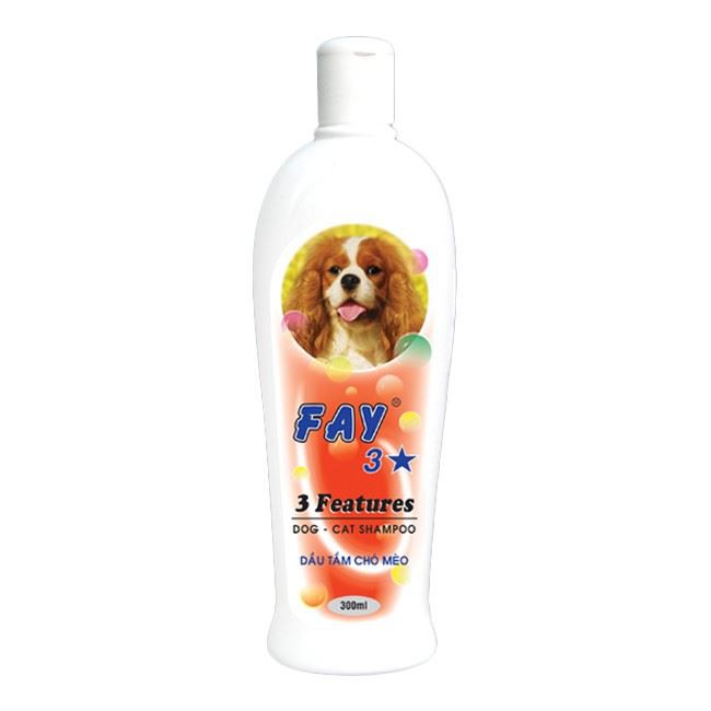 Dầu tắm chó mèo Fay 3 sao 300ml