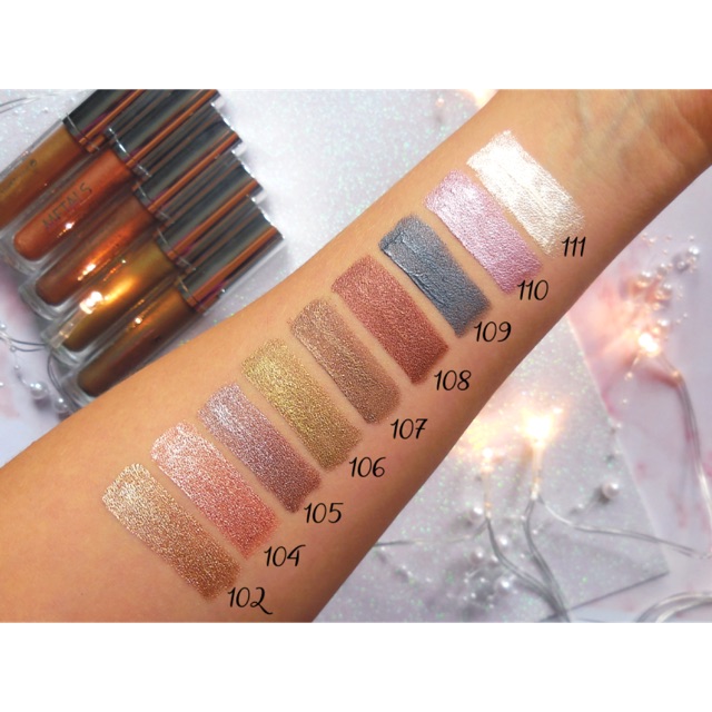 Kem phấn highlight mắt Golden rose metals liquid eyeshadow