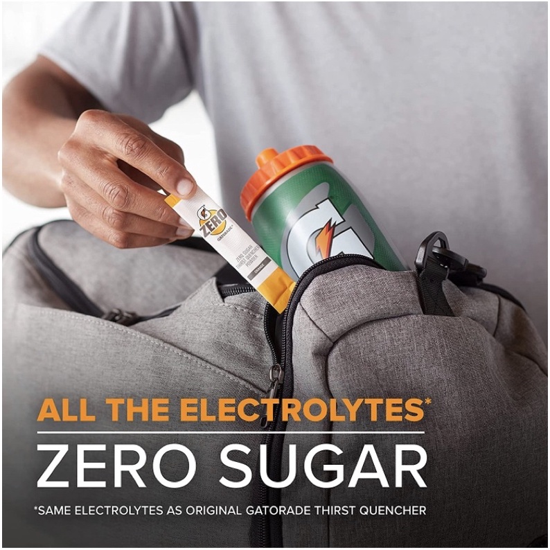 Propel electrolytes / G- Zero, Bột trái cây điện giải, bù nước USA