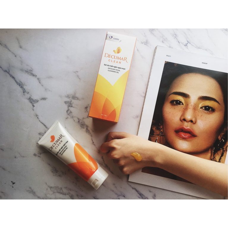 [Mã FMCGMALL -8% đơn 250K] Decumar Clean 100gr Sữa rửa mặt dạng Gel Ngừa mụn sáng da. | BigBuy360 - bigbuy360.vn