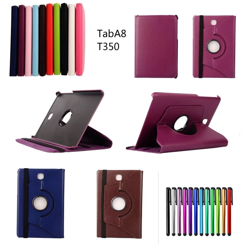 Bao da chống sốc có giá đỡ xoay 360 độ cho Samsung Galaxy Tab A 8.0 SM-T350/351/355/357