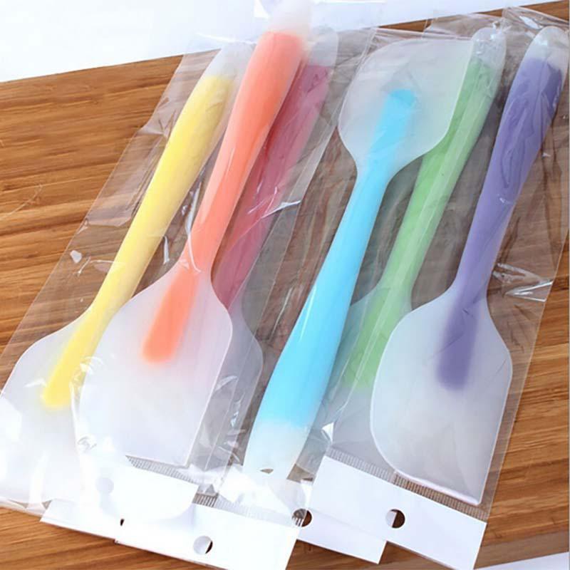 Phới trộn cán liền mềm 21 cm / Phới silicon / cán mờ- Silicon Spatula cây vét bột