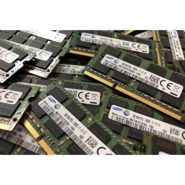 RAM Laptop 8GB DDR3 Samsung Hynix Kingston 1600MHz PC3L-12800 1.35V (BH 36 Tháng 1 Đổi 1)