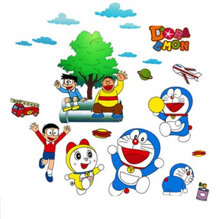 Decal dán tường Doremon