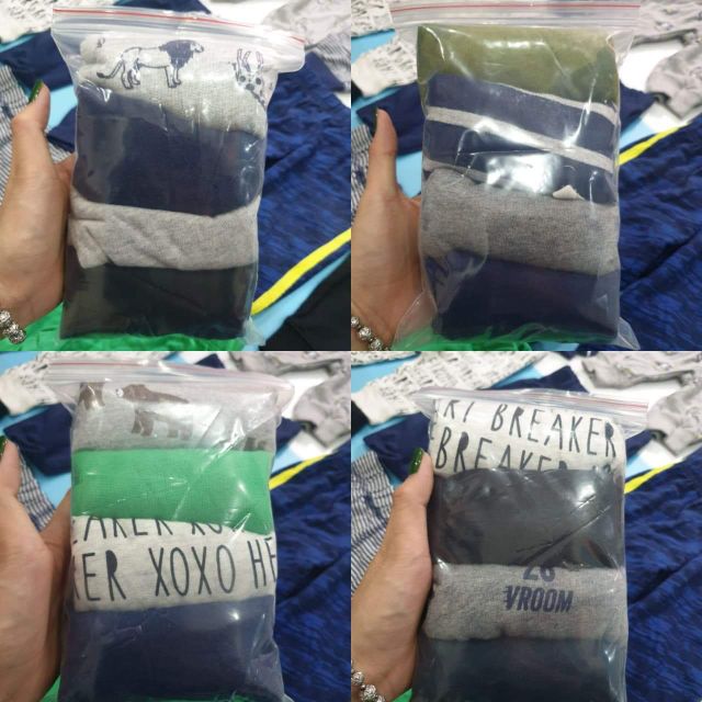 Quần thun dài bé trai size 3m-18m