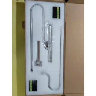 Combo đầy đủ IN OUT Inox Mufan F12 kèm LỌC VÁNG và 2 KẸP CỐ ĐỊNH cao cấp