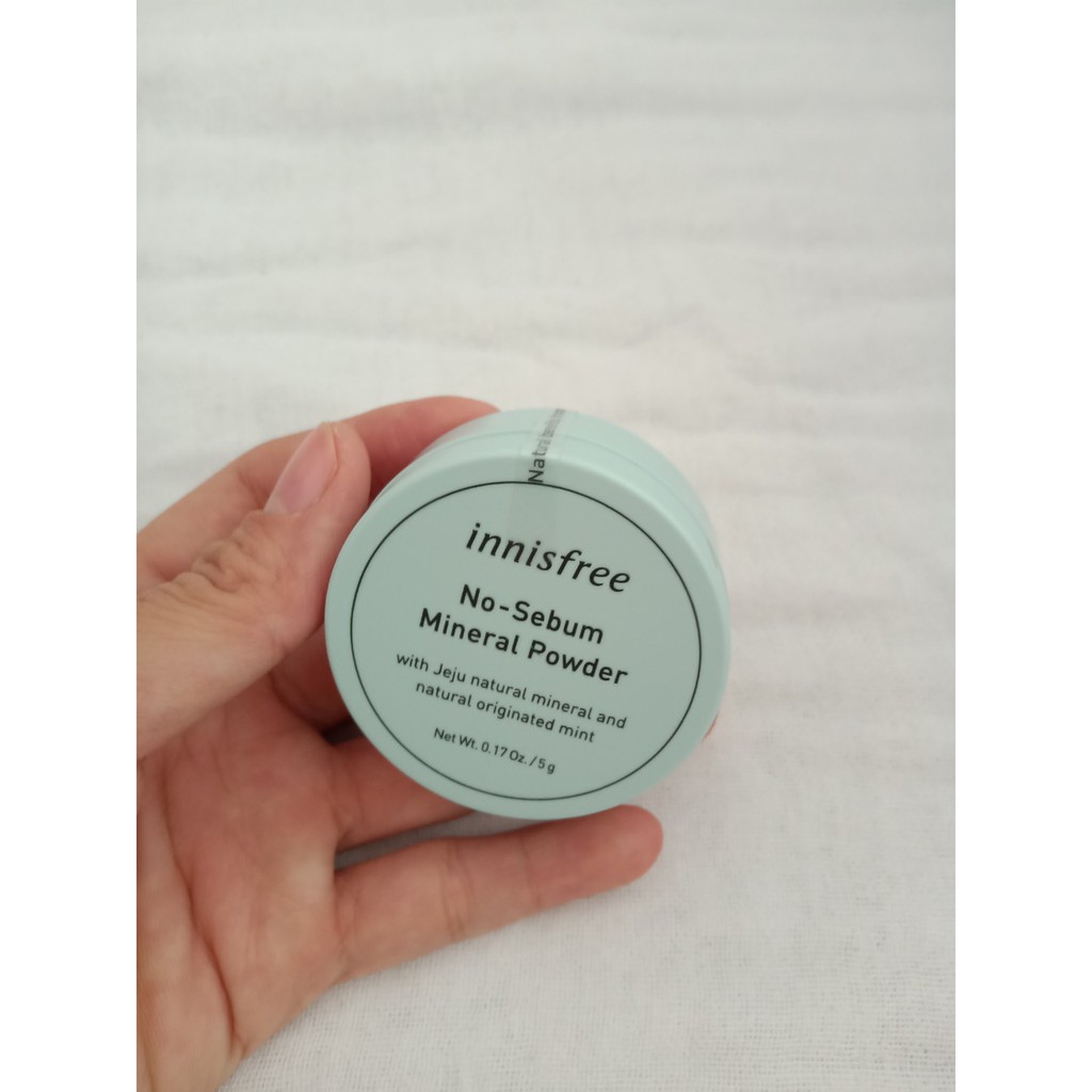 Phấn phủ Innisfree No Sebum Moisture Powder 5g Mã 515