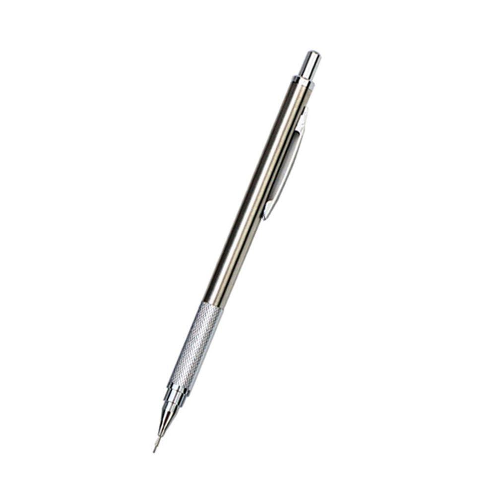1 Bút Chì Bấm Tự Động Bằng Thép Không Gỉ 0.5 / 0.7 / 0.9 / 1.3 / 2.0mm
