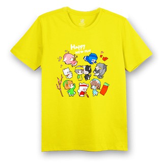 Áo Tết Hero Team màu vàng