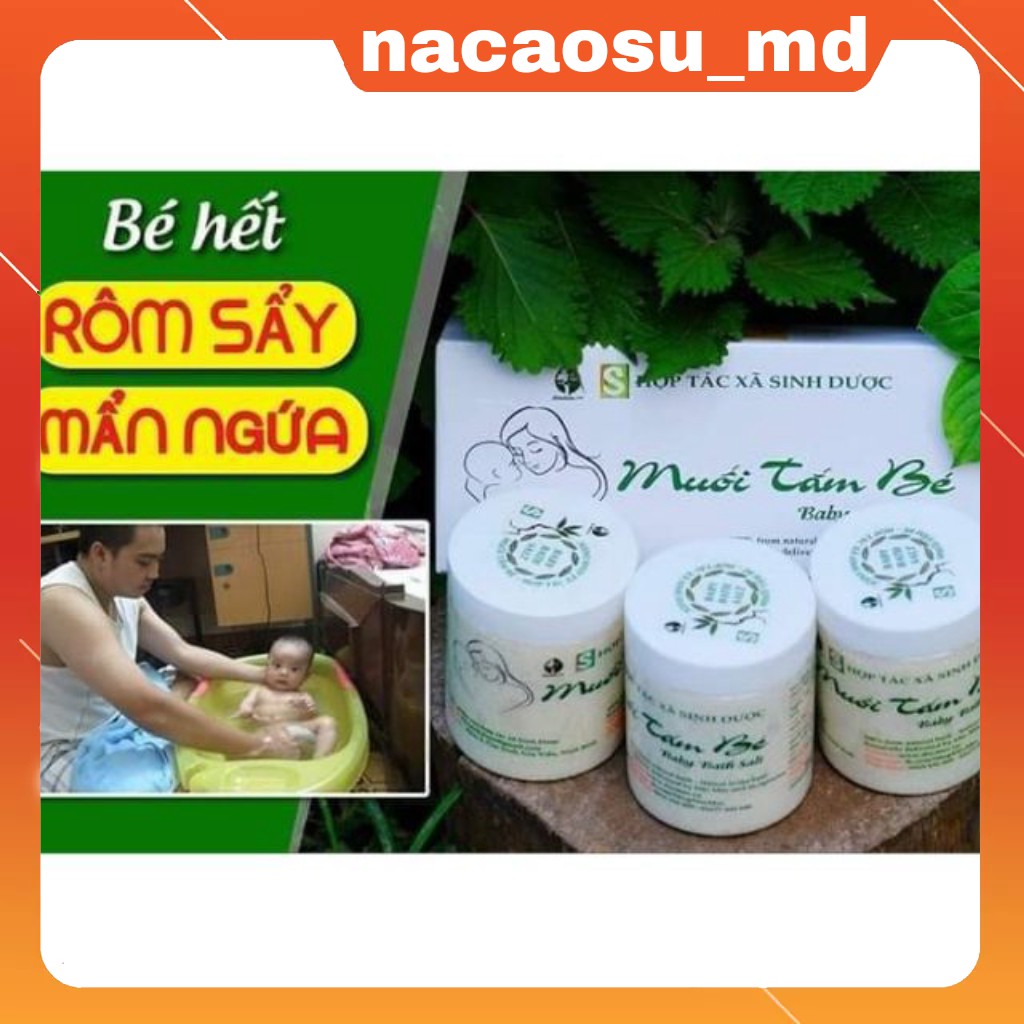 COMBO 03 MUỐI TẮM BÉ SINH DƯỢC + QUÀ TẶNG