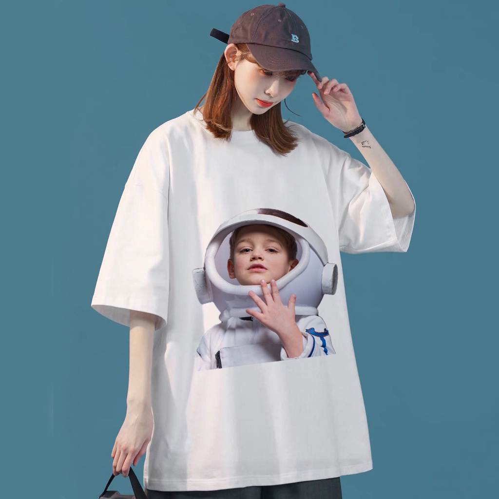 Áo Thun Baby Face 12 mẫu mới,Em Bé Phi Hành Gia, Em Bé Xà Phòng, Cậu Bé Donut vải su mỏng, giá rẻ, form rộng MinishopVN