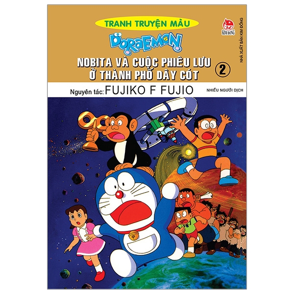 Sách - Doraemon Tranh Truyện Màu - Nobita Và Cuộc Phiêu Lưu Ở Thành Phố Dây Cót Tập 2 (Tái Bản 2019)