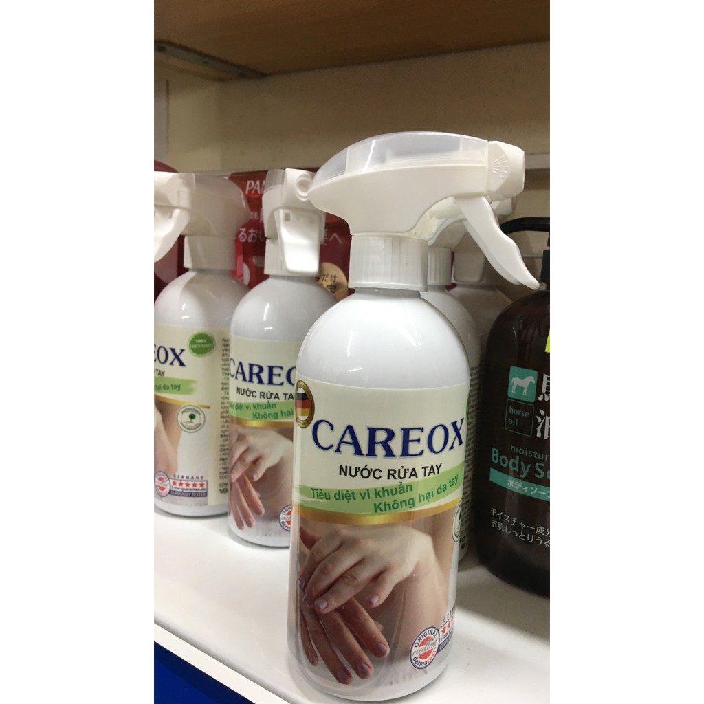 Nước rửa tay CAREOX Việt Nam theo quy trình của CHLB Đức