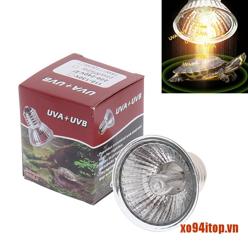 Bóng Đèn Tia Uv Sưởi Ấm Cho Bò Sát 25 / 50 / 75w Uva + Uvb 3.0 | BigBuy360 - bigbuy360.vn