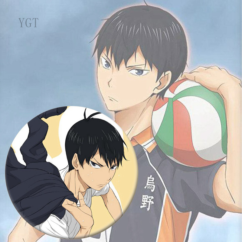 Ghim Cài Áo Hình Nhân Vật Anime Haikyuu