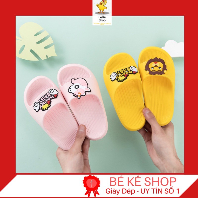 DÉP QUAI NGANG ĐÚC NGUYÊN KHỐI DẠNG SIÊU NHẸ CHO BÉ TRAI BÉ GÁI HAPPY BABY M1004