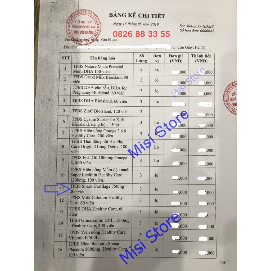 Sụn Cá Mập Úc Shark Cartilage Healthy Care 200 viên | BigBuy360 - bigbuy360.vn