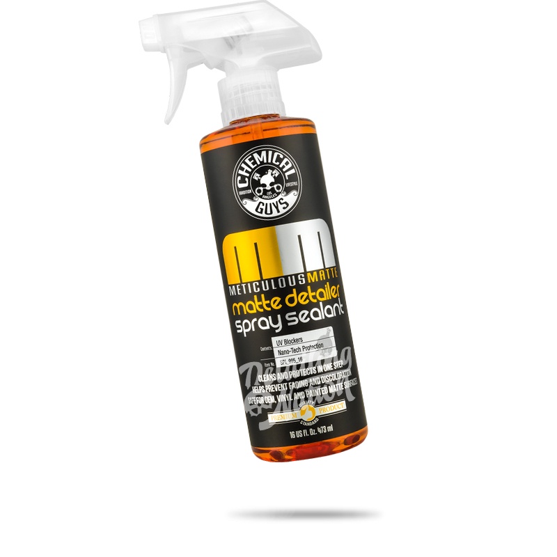 Nano Sealant Dạng Xịt Sơn Mờ Chemical Guys Meticulous Matte Detailer Spray Dung Dịch Tẩy Rửa Xe Máy USA 473ml