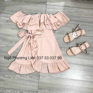 Váy bèo trễ vai