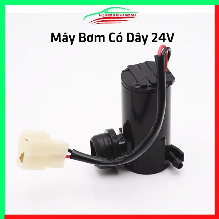 Máy bơm nước áp lực cao rửa kính chắn gió xe ô tô tải 24VDC