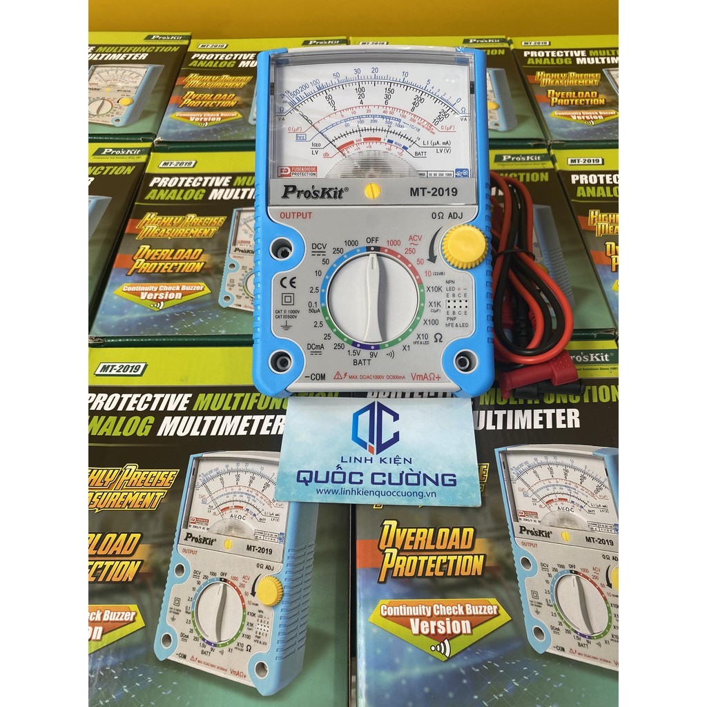 Đồng hồ kim Pro'skit MT-2019