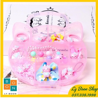 ĐỒ CHƠI CHO BÉ *FREESHIP* BỘ PHỤ KIỆN TRANG ĐIỂM BÉ GÁI HELLO KITTY