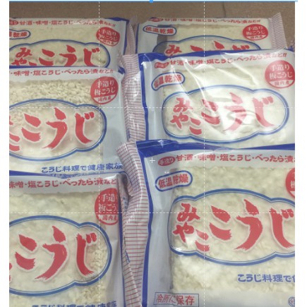 Mốc gạo Koji Nhật làm tương miso, gói 200g, date 07/2024.