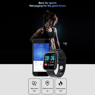 Smart bracelet watch y68/D20 strap