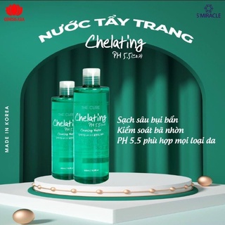 Nước tẩy trang the cure chelating ph 5.5 - s+miracle