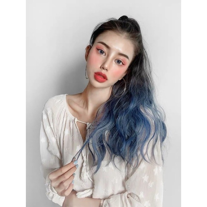 tóc giả ngoặm xù omber FREESHI❤️ n42